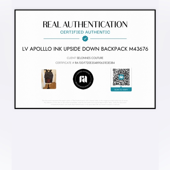 Louis Vuitton Kim Jones Mono Ink Apollo Rucksack Preowned - Picture 14 of 15